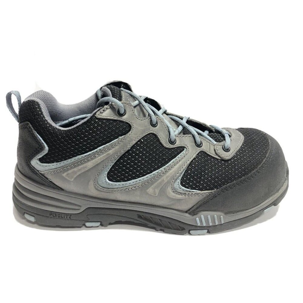 Danner Women’s Springfield Low, Gray/Blue Work Shoes, Size 9 M